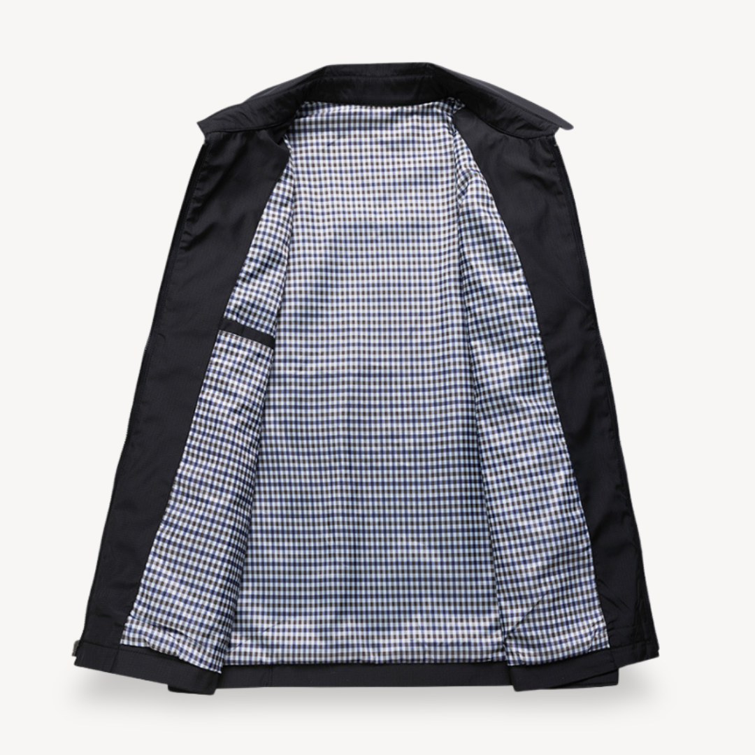 Men’s Zip-Up Jacket – Modern Minimalist Style