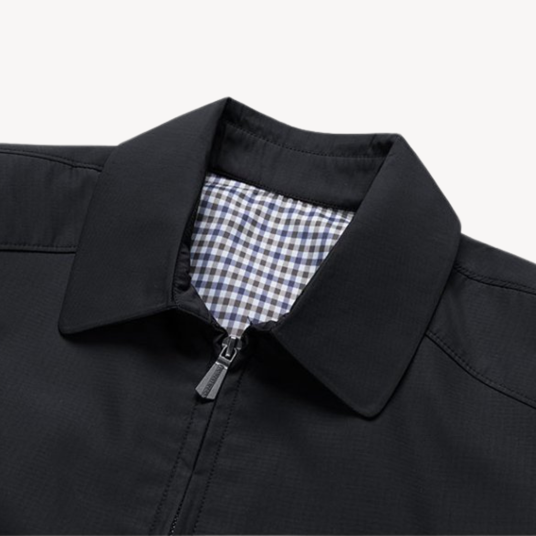 Men’s Zip-Up Jacket – Modern Minimalist Style